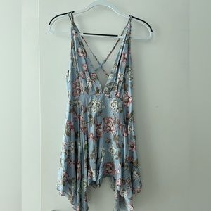 Floral jumpsuit (XS)